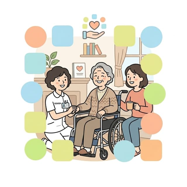 重度訪問介護の対象となる方(重度の肢体不自由・ALS・筋ジストロフィー等)のイメージイラスト